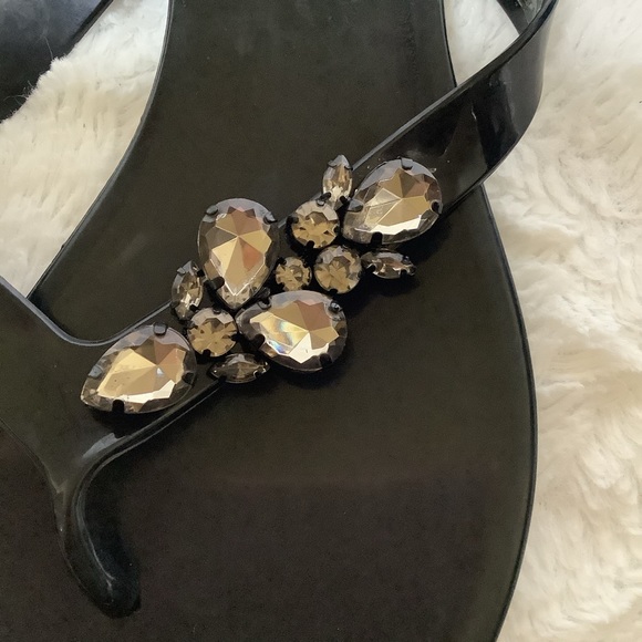 BCBG Generation Black Sandals 7.5 EU 38 - Picture 5 of 7